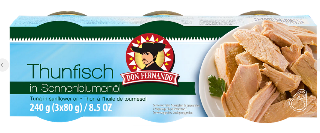 D.FERNANDO TUNA IN OIL 240G